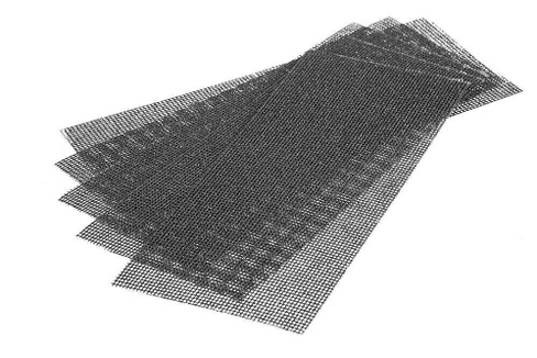 Сетка абразивная Р80 110*280мм (упак 10шт) БИБЕР 70603