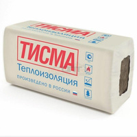 Утеплитель ТИСМА-плиты-100 TS038 6,24кв.м/0,624куб.м 1300*600мм/8шт