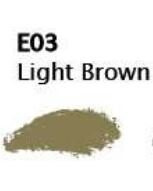 Карандаш для бровей с расческой E03 light brown MARVEL