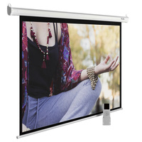 Экран настенно-потолочный рулонный 210x280см Cactus MotoExpert CS-PSME-280X210-WT, 4:3 с электроприводом белый