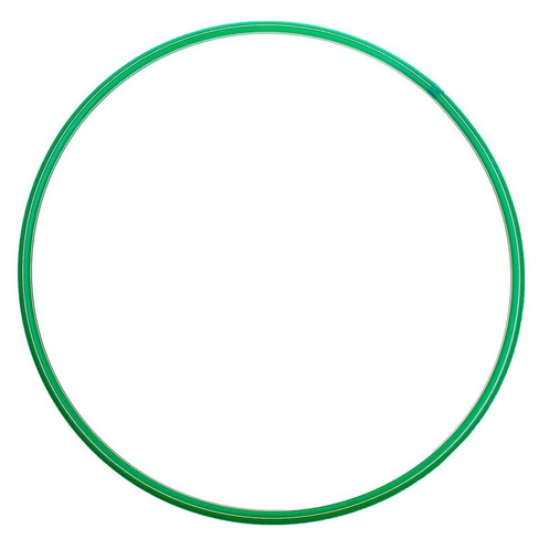 Обруч, диаметр 60 см, цвет зеленый Соломон