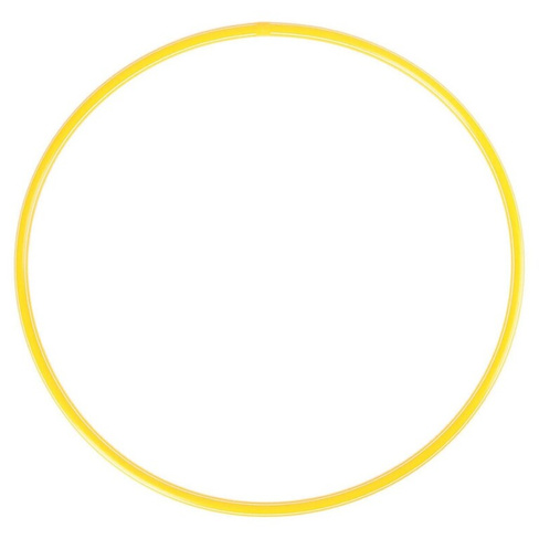 Обруч, диаметр 60 см, цвет желтый Соломон