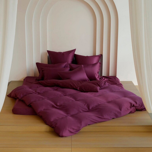 Постельное белье Purple Brilliant цвет: пурпурный (семейное)
