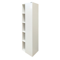 Шкаф-колонна Милан-40 белый глянец