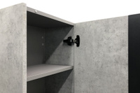 Шкаф-колонна Эдинбург-40 бетон светлый