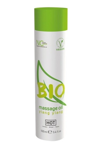 Массажное масло HOT BIO Massage oil ylang ylang 100 мл. Hot Products Ltd.