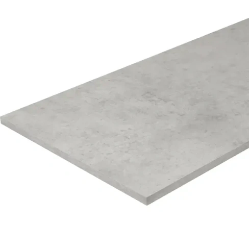 Деталь мебельная ЛДСП 800x400x16 мм кромка со всех сторон цвет бетон светло-серый Без бренда None