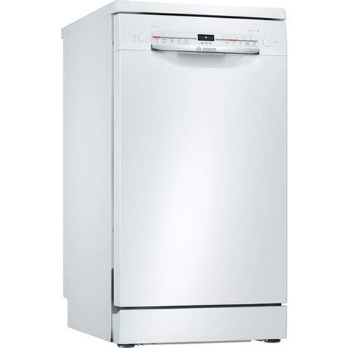 Посудомоечная машина Bosch Serie 2 SPS2IKW04E, узкая, напольная, 45см, загрузка 10 комплектов, белая