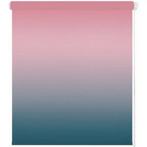 Штора рулонная Градиент 70x170 см цвет сине-розовый DOMLEGRAND Градиент рулонная штора