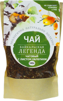 Чай "Байкальская Легенда" чаговый с листом облепихи, 140 г, Байкальская Легенда