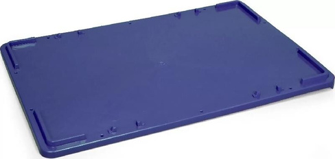 Крышка для контейнера для теста 600*400*30мм синяя Resto (Россия)