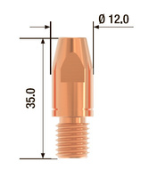 FUBAG Контактный наконечник M10х35 мм CuCrZr D=1.4 мм (25 шт.)