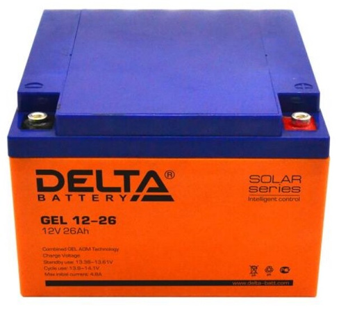 Аккумулятор Delta GEL 12-26