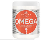 Маска для волос восстанавливающая с комплексом Omega-3 и маслом макадамии Kallos, 1000 мл