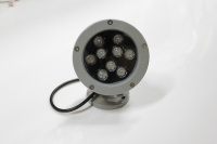 G-DT109-B 12V LED прожек.,9 LED CREE/1W, 12V синий