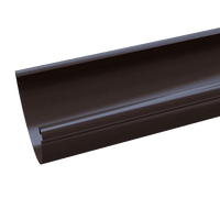 GLC PVC желоб водосточный 152 мм, 3 м п., коричневый, RAL 8019