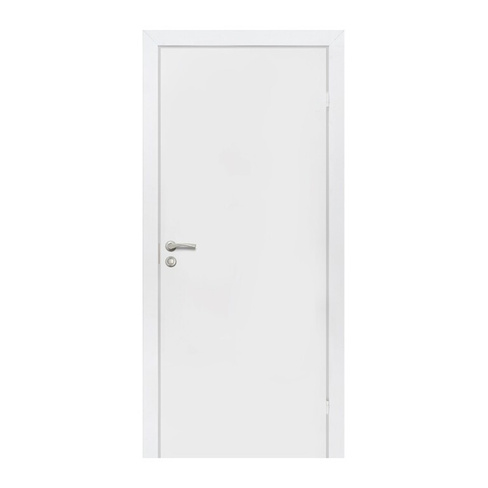 Дверное полотно 600х2000 мм Белое Гост с замком 2014 Олови